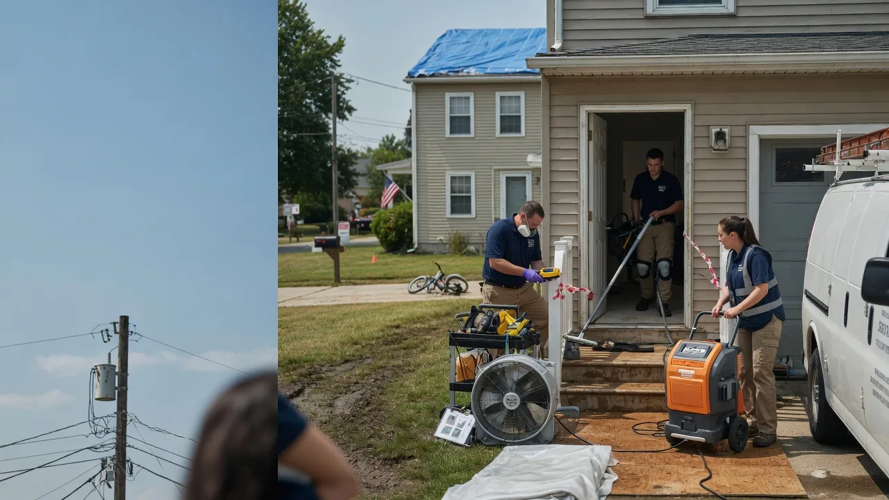 Water Damage Repair in Milton, IL near me